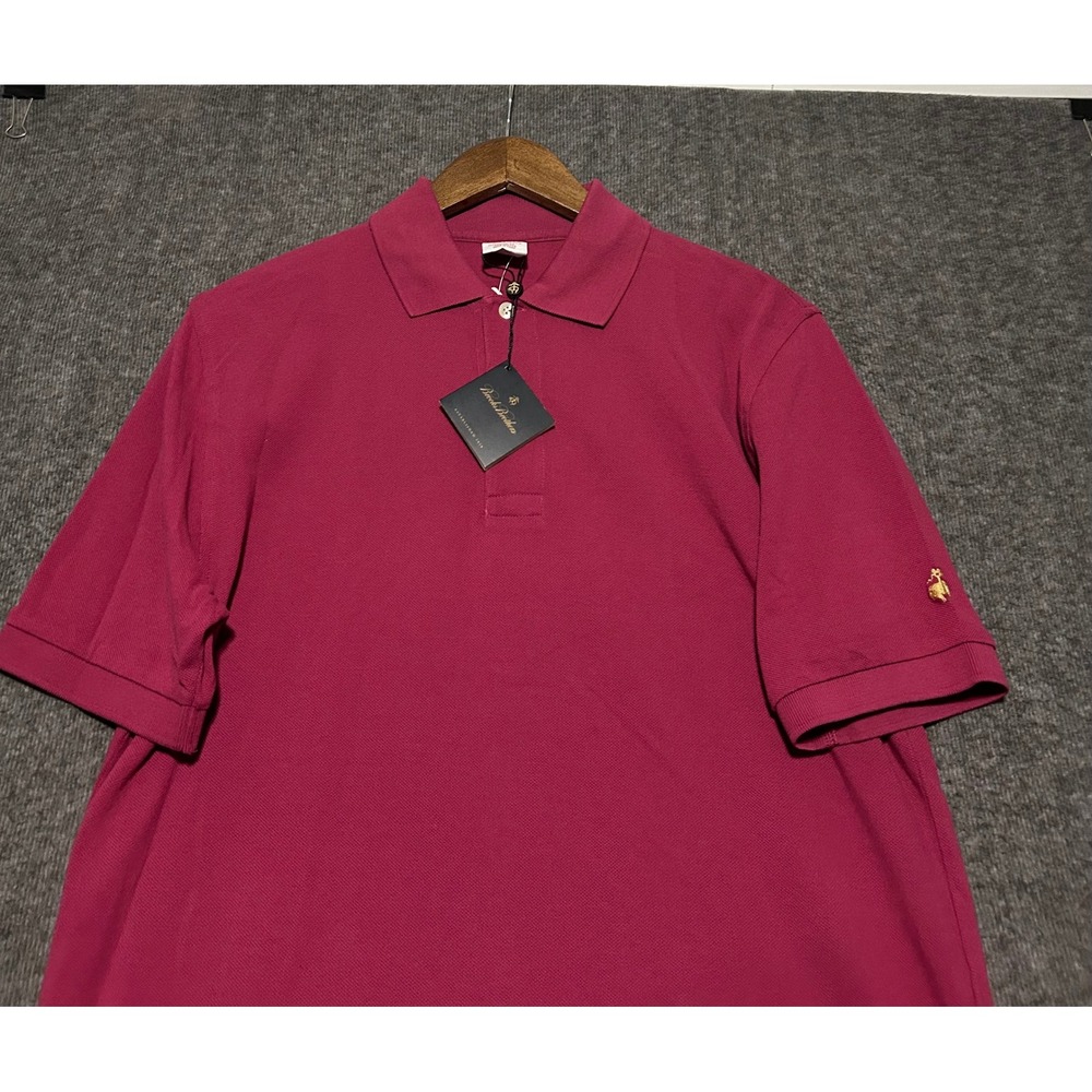 Brooks brothers performance polo shirt mens cotton size small new preppy